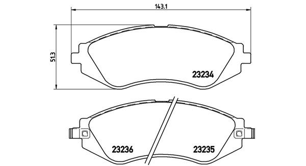 MAGNETI MARELLI Комплект тормозных колодок, дисковый тормоз 363700415002